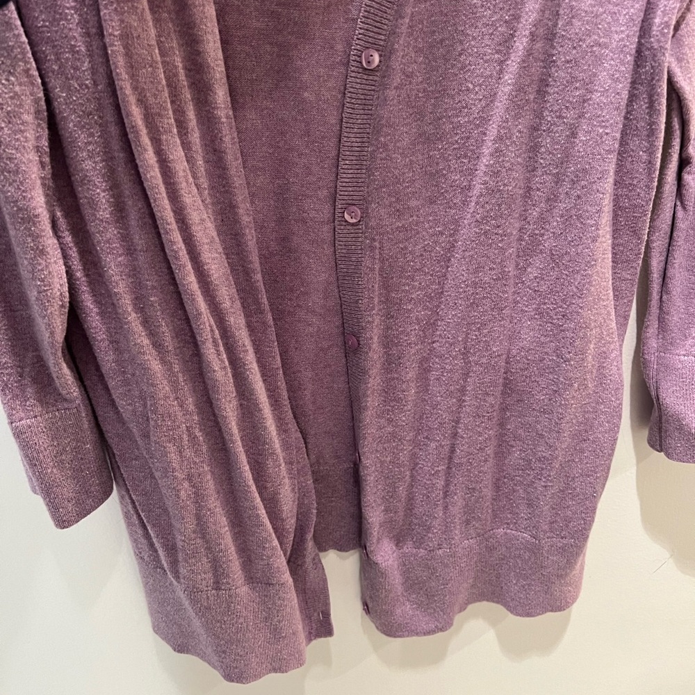 Loft button down sweater - Picture 4 of 4